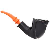 Nørding Black and Orange Smooth Freehand