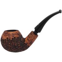 Nørding Erik The Red Brown Matte Partially Rusticated Bent Apple