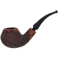 Nørding Erik The Red Brown Matte Partially Rusticated Bent Apple