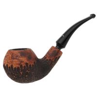 Nørding Erik The Red Brown Matte Partially Rusticated Bent Apple
