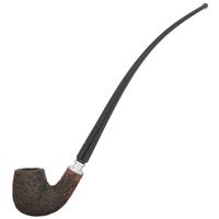 Nørding Partially Rusticated Bent Billiard Churchwarden Spigot