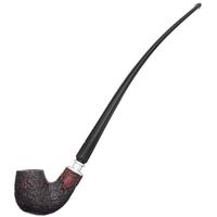 Nørding Partially Rusticated Bent Billiard Churchwarden Spigot