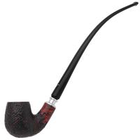Nørding Partially Rusticated Bent Billiard Churchwarden Spigot