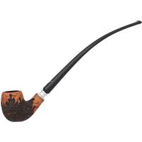 Nørding Partially Rusticated Bent Billiard Churchwarden Spigot