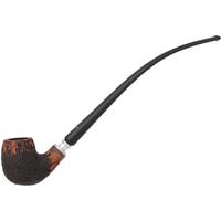 Nørding Partially Rusticated Bent Billiard Churchwarden Spigot