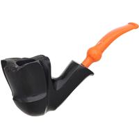 Nørding Black and Orange Smooth Freehand