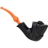 Nørding Black and Orange Smooth Freehand