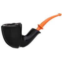 Nørding Black and Orange Smooth Freehand