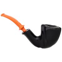 Nørding Black and Orange Smooth Freehand
