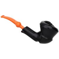 Nørding Black and Orange Smooth Freehand