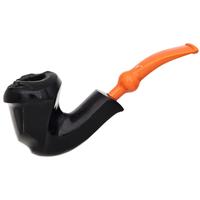 Nørding Black and Orange Smooth Freehand