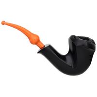 Nørding Black and Orange Smooth Freehand