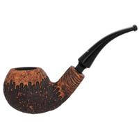 Nørding Erik The Red Brown Matte Partially Rusticated Bent Apple