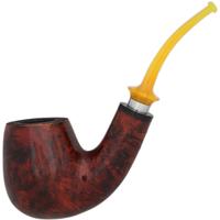 Nørding Giant Classic Smooth Bent Billiard with Silver (A)