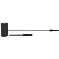 Nørding Compass Brown Grain Rusticated MacArthur (with Extra Stem)