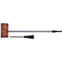 Nørding Compass Brown Grain Smooth MacArthur (with Extra Stem)