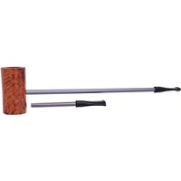 Nørding Compass Brown Grain Smooth MacArthur (with Extra Stem)