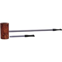 Nørding Compass Brown Grain Smooth Matte MacArthur (with Extra Stem)