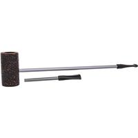 Nørding Compass Brown Grain Rusticated MacArthur (with Extra Stem)