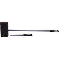 Nørding Compass Brown Grain Rusticated MacArthur (with Extra Stem)