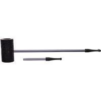 Nørding Compass Brown Grain Rusticated MacArthur (with Extra Stem)