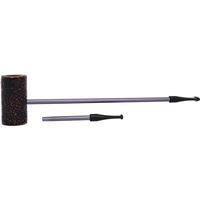 Nørding Compass Brown Grain Rusticated MacArthur (with Extra Stem)