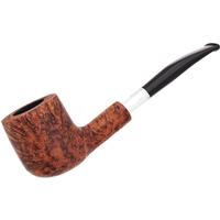 Nørding Smooth Silver Spigot Bent Billiard (A)
