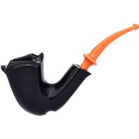 Nørding Black and Orange Smooth Freehand