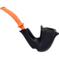 Nørding Black and Orange Smooth Freehand
