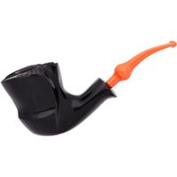 Nørding Black and Orange Smooth Freehand