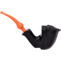 Nørding Black and Orange Smooth Freehand