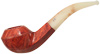 Chacom Smooth Bent Bulldog with Faux Horn