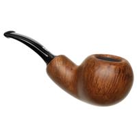 Chacom Brown Matte Bent Apple Reverse Calabash