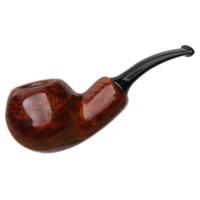 Chacom Brown Smooth Bent Apple Reverse Calabash