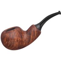 Chacom Brown Matte Bent Apple Reverse Calabash