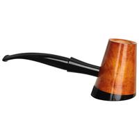 Chacom: Orange Smooth Volcano (9mm) Tobacco Pipe