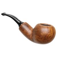 Chacom Brown Matte Bent Apple Reverse Calabash