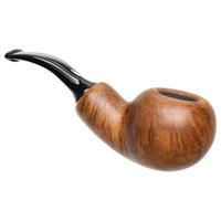Chacom Brown Matte Bent Apple Reverse Calabash