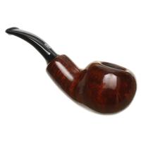Chacom Brown Smooth Bent Apple Reverse Calabash