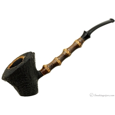 Scott Klein Sandblasted Bent Dublin Sitter with Bamboo