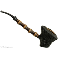 Scott Klein Sandblasted Bent Dublin Sitter with Bamboo