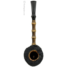 Scott Klein Sandblasted Bent Dublin Sitter with Bamboo