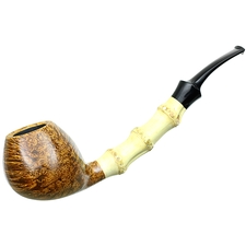 Scott Klein Smooth Bent Brandy with Bamboo