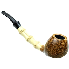 Scott Klein Smooth Bent Brandy with Bamboo