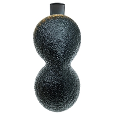 Scott Klein Partially Sandblasted Bent Apple Reverse Calabash