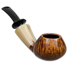 Scott Klein Smooth Bent Brandy with Horn