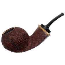 Scott Klein Sandblasted Bent Apple with Briar