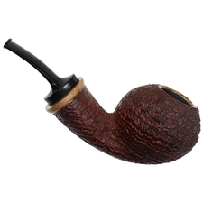 Scott Klein Sandblasted Bent Apple with Briar