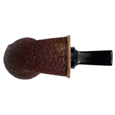 Scott Klein Sandblasted Bent Apple with Briar