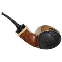 Scott Klein Partially Sandblasted Blowfish with Boxwood